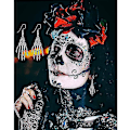Miniatyrbilde 3 av 4: 9 par Halloween Stud Øredobber Halloween Smykker Drop Dangle Øredobber Gresskar Svart Katt Stud Øredobber