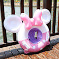 Miniatyrbild 5 av 5: Simring för barn med Minnie Mouse-motiv, uppblåsbar poolring för barn, tjock flytring för barn