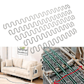 Miniatyrbillede 3 af 5: Reservedele til sofasædefjedre, møbelfjedre med clips, 45cm 50cm 60cm 65cm 70cm lange Ressort Hardware