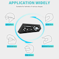 Miniatyrbild 4 av 5: 2024 2 Set Motorcykel 5.0 Bluetooth Hjälm Intercom Universal Parning Hörlurar Headset Med Cnc Brusreducering Bt22