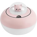 Miniatyrbild 1 av 5: 400ml Luftfuktare för Hushåll, Nattlampa Kall Dimma Luftfuktare, Automatisk Timer Av, Automatisk Avstängning Utan Vatten, Tystgående Luftfuktare, sui