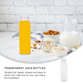 Miniatyrbild 4 av 4: 10 st 350 ml Multifunktionella tomma flaskor Återanvändbara juiceflaskor (Transparent)