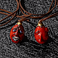 Miniatyrbilde 5 av 5: Berserk Behelit Griffith Egg Of King Halskjede Cosplay The Golden Age Arc Anheng Smykker Kostyme Tilbehør（1，Behelit A）