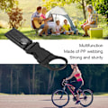 Miniatyrbild 5 av 5: 2024 Utomhus Vattenflaskhållare Klämma för Camping Vandring Cykling Fiske Multifunktionellt Spänne Svart