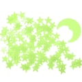 Miniatyrbild 1 av 5: Glow In The Dark Stars, Star Stickers För Tak, Klibbiga 201 Stycken 3d Lysande Stjärnor Och Månar