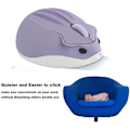 Miniatyrbild 3 av 5: 2,4 GHz Trådlös Mus Söt Hamsterform Mindre Buller Bärbar Mobil Optisk 1200dpi Usb-möss Sladdlös Mus För Pc Laptop Dator Notebook Macbook Ki