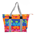 Miniatyrbillede 1 af 5: Farverig Canvas Taske Studerende Shopping Tote Canvas Taske Skulder Canvas Taske