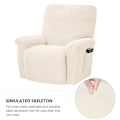 Miniatyrbild 2 av 3: 1 st Non-slip Recliner Stolskydd Elastisk Fåtölj Överdrag Massage Soffa Överdrag