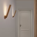 Miniatyrbillede 5 af 5: Væglampe lommelygte lys til køkken garderobe trappe LED trinløs dæmpning hjem soveværelse indretning korridor - Snngv