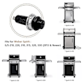 Miniatyrbillede 4 af 5: Reservedel til Weber Igniter Trykknap/afbryder, Passer til Weber Spirit E/s-210 310 315 320 330 Gasgrill, 7642 7643 Delvis Udskiftning-m.2765