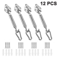 Miniatyrbillede 3 af 5: Solsejl Hardware Kit, Heavy Duty Rustfrit Hardware i Rustfrit Stål