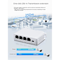 Miniatyrbilde 3 av 5: 1 til 3 port PoE-utvider 10/100M Poe-repeater IEEE802.3Af for IP-transmisjonsutvider for POE-svitsj