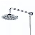 Miniatyrbilde 3 av 5: Antirust regndusj overhead dusj Polert 25cm regndusjhode - Cisea sølv