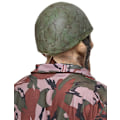 Miniatyrbild 2 av 2: Latexmask för vuxen zombie-soldat