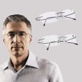 Miniatyrbilde 2 av 5: Ultralette for Titanium Rimless Lesebrillen Unisex+1.0~+3.5 Dioptrien Kompakt