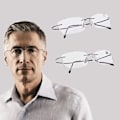 Miniatyrbillede 2 af 5: Ultralette titaniumrammefri læsebriller unisex +1,0~+3,5 dioptrier kompakt
