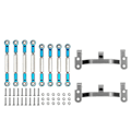 Miniatyrbild 1 av 5: För Wpl B1 B-1 B14 B-14 B24 B-24 C14 1/16 Rc Bil Reservdelar Uppgradering Metall Drag