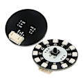 Miniatyrbild 2 av 5: 12-bitars Ws281b 3535 RGB LED-drivrutinmodul, programmerbar LED-ringlampsmatris med integrerade drivrutiner för R3