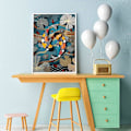 Miniatyrbild 3 av 4: Diamantkonstset för Vuxna Fisk, 5D DIY Full Borr Diamantmålning Kit för Vuxna Fisk, 5D Diamantmålning efter Nummer Diamant med Färg Diamantpunkter 1