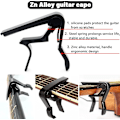 Miniatyrbild 5 av 5: Tillbehörssats för akustisk gitarr inklusive akustiska gitarrsträngar, stämapparat, gitarrkapo, 3-i-1-omsträngningsverktyg, gitarrplock, plockhållare, sadelstift, G