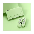 Miniatyrbild 2 av 2: Skyddande skal för spelkonsol, anti-repor, mjuk TPU, Joy-Con-konsolskydd för Switch OLED - Grön