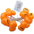 Miniatyrbilde 4 av 5: Halloween Gresskar Dekorative Strengelys Festlige Dekorasjoner (20 En Gresskarlys) 2,5m Innendørs Utendørs Fest Streng LED Gresskar Ferie Varme Lys Mo
