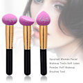 Miniatyrbild 2 av 4: 3 st/set Kvinnors Ansiktsmakeup Verktyg Mjuk Latex Puder Puff Makeup Borstar Verktyg