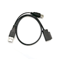 Miniatyrbild 4 av 5: Sata Usb 2.0 till 6 +7pin kabelkonverter extern optisk drivenhet adapter bärbar dator Cd Dvd Pc linjeöverföring notebook optisk drivenhet lin