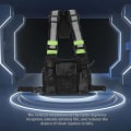 Miniatyrbilde 4 av 5: Radios Lommeradio Brystsele Bryst Front Pack Veske Holster Vest Bæreveske For 2 Veis Radio Wa