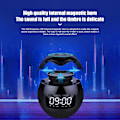 Miniatyrbild 3 av 5: Bluetooth-väckarklocka Audio Trådlös Bluetooth-högtalare Bärbar Mini Dubbel Alarm
