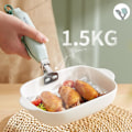 Miniatyrbild 4 av 5: Värmeplatta Grip Clip Hållare Anti-Scalding Multi-Funktion Snabbgryta Mikrovågsugn Värmeplatta Skål Clip Kök Gadgetiang（Grå）