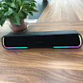 Miniatyrbilde 4 av 4: RGB Marquee Mini Lydplanke Skrivebord Lang Bar Bærbar Subwoofer Høy Effekt Bluetooth Høytaler
