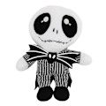 Miniatyrbild 2 av 5: Tim Burtons Nightmare Before Christmas: 6 tum Jack Skellington och Sally Bobo Style Plysch Squeaker Hund Leksak, Officiellt Licensierad