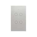 Miniatyrbild 1 av 5: Smart S-witch,smart Wi-fi Wall Swit-ch,2.4ghz Wi-fi Tou-ch Switc-hes,fit For Us Wall Switc-hes, 4