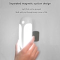 Miniatyrbild 4 av 5: Led-lampor för säng Led rörelsesensor skåp, under diskbänk garderob belysning, trådlös USB uppladdningsbar kök nattlampor, batteridriven, 14