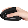 Miniatyrbild 1 av 5: Vertikal Mus, Ergonomisk Trådlös Mus, Datormus Med 2.4g Bärbar Slank Optisk Trådlös Mus Tyst För Laptop Optisk Mus Med 6 Knappar