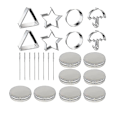 Miniatyrbillede 1 af 5: 24 stk. Squid Cookie Cutter Game Set, med dåse og nål