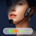 Miniatyrbilde 2 av 4: Trådløst headset-mikrofon, 2,4 g vanntett svettebestandig trådløst mikrofonsystem for treningsinstruktør, spinning, yoga, undervisning
