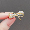 Miniatyrbillede 3 af 5: Sødt sløjfe pins brocher til kvinder mode personlighed elegant luksus tilbehør fest bryllup gaver krave spænde pin