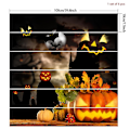 Miniatyrbild 5 av 5: Halloween-trappdekaler sovrum vardagsrum tapet