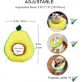 Miniatyrbild 2 av 5: Justerbar Kattkrage Mjuk, Kattåterhämtningskrage, Söt Avocado E-Krage för Katter Efter Operation, Kattkrage för att Stoppa Slickande för Katt/Kattunge/Små