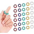 Miniatyrbild 1 av 5: 30 stycken Akupressurringar Spikiga Sensoriska Fingerringar Set