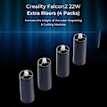 Pikkukuva 2 / 5: Creality 4 kpl Falcon 2 lisäkorokkeet alumiinia korkeuden nostoon laserleikkuriin ja kaiverruskoneeseen 56 mm