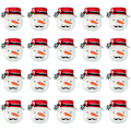 Miniatyrbild 1 av 3: 20 st Resin Pärlor Snögubbe Resin Charms Slices Jul Flatback Knappar