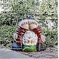Miniatyrbild 5 av 5: Välkommen Nains De Jardin Prydnader-trädgårdstomte Staty, Rolig Vattentät Harts Tomte Hantverk För Gräsmatta Prydnader, Inomhus Dekorationer Utomhus