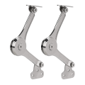 Miniatyrbilde 1 av 5: Heavy Duty Lokkstøttehengsler Soft Close Folding Lokk Stay Hinge Hold Lokk Åpent For Cabinet2pcs