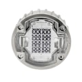 Miniatyrbillede 2 af 3: Led vejstudslys Aluminiumskal Indlejret solcelle vejstudslampe Ip68 Vandtæt