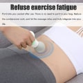 Miniatyrbilde 5 av 5: Mini Massager Dyptvev Perkusjons Kroppsmassasje Hjem Vibrasjonshammer Massasjer(stil 1)