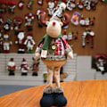 Miniatyrbild 2 av 5: Juldekoration Dock Juldocka Julälg Snögubbe Jultomte Fönster Juldekorationer (SNÖGUBBE)