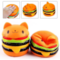 Miniatyrbild 4 av 5: (Kattburgare) Långsamt stigande Squishy leksaker, Jumbo Squishies Pack Prime Långsamt stigande doftande Squishies Squeeze Mjuka leksaker Stressavlastare Gåvor för barn och A